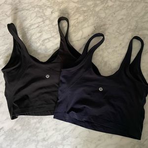 Align Tank Duo: Black & Navy, Size 6